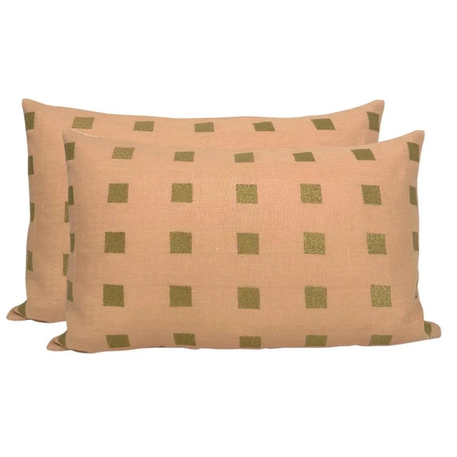 ⭐️ Ships Within 2 Days 12x20 Pillow On the Front: Chalet Woven Fabric On the Back: Ivory Linen Fabric Fabric Content: 100%...