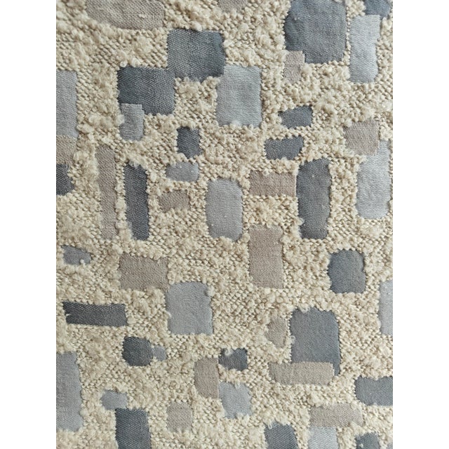 Roger & Goffigion Mica/Angelite Fabric 1 1/4 Yard. For Sale - Image 4 of 4