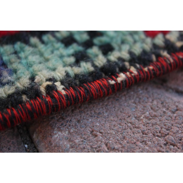 1960s Turkish Vintage Hand Knotted Rug For Sale - Image 10 of 13