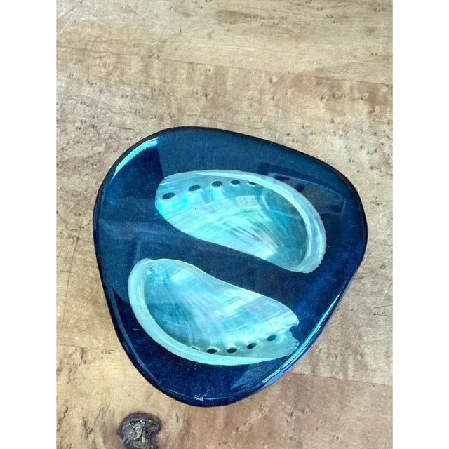 Mid 20th Century Vintage Resin Shell Paperweight For Sale - Image 5 of 12