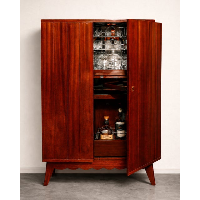 Extendable Bar Cabinet, 1920s For Sale - Image 9 of 9