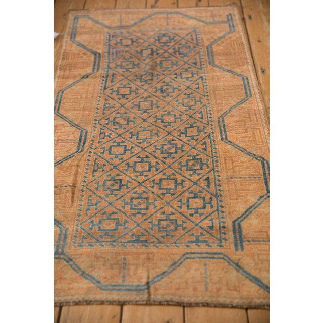 Traditional Vintage Distressed Belouch Rug Runner - 2'5" x 4'10" For Sale - Image 3 of 9