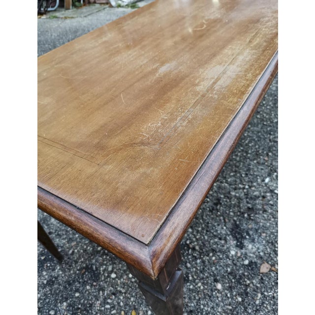 1960s Low Rectangular Inlaid Coffee Table, 1950 For Sale - Image 5 of 18