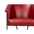 Red Leather Tub Chair For Sale - Image 10 of 11