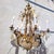 Large 20th Century Chandelier in Bronze and Crystal For Sale - Image 3 of 17