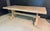 French Bleaching Oak Farmhouse Dining Table, 1925 For Sale - Image 4 of 18