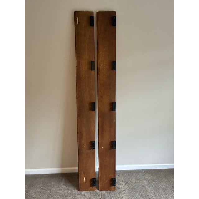 Late 20th Century Milling Road by Baker British Colonial Bamboo Queen Bed Frame For Sale - Image 11 of 12