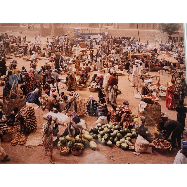 1980s Emerson Matabele "Afrikan Market" Limited Edition Ilfochrome, 1988 For Sale - Image 5 of 9