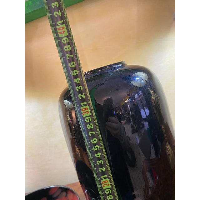 Murano Glass Vase by Venini, 1980s For Sale - Image 10 of 13