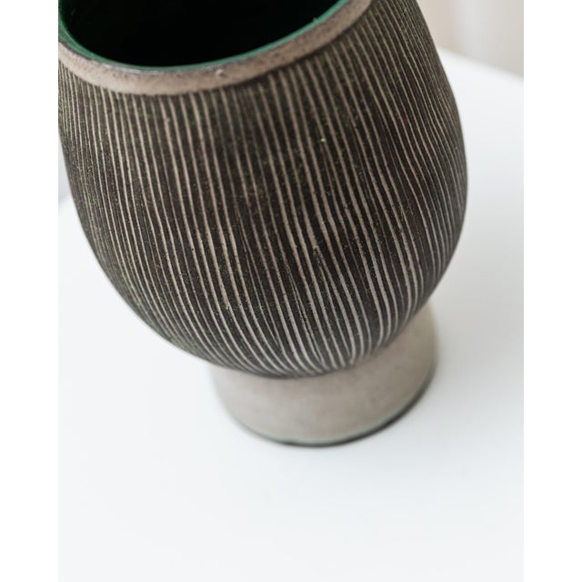 Vintage Danish Studio Ceramic Vase, 1970s For Sale - Image 10 of 12