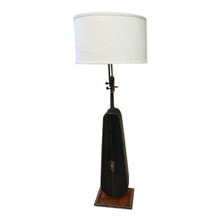 A Unique Floor Lamp Hand Made From an Antique Violin Case For Sale