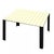 Contemporary Festa Mobile Coco Table in Powder-Coated Aluminum by Altreforme For Sale - Image 3 of 7