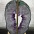 Amethyst Pair of amethyst geode table lamps For Sale - Image 8 of 11