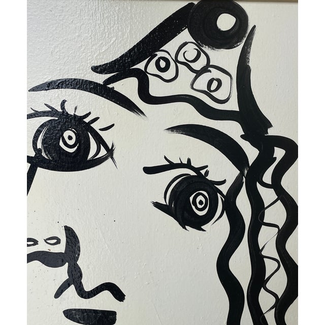 Contemporary 1950s Peter Keil Framed Oil Painting For Sale - Image 3 of 8