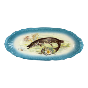 19th Century Imperial Crown China Antique Fish Platter