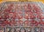 1900 - 1909 Vintage Mahal Sultanabad Rug, Hand-Knotted Wool, Geometric Pattern, Red & Blue, 9x13 For Sale - Image 5 of 16
