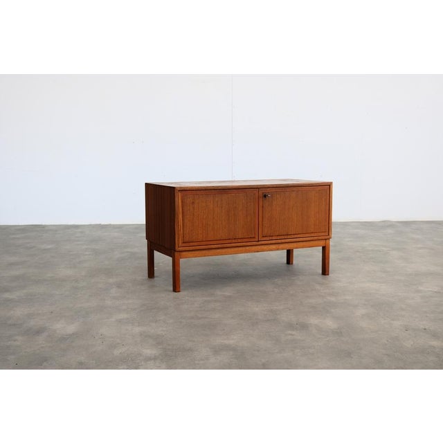 Wood Small Vintage TV Cabinet in Teak, Sweden, 1960s For Sale - Image 7 of 7