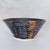Abstract Expressionism Signed Studio Pottery Bowl | j.a. Ridley 2013 | Drip Glaze Stoneware | Bronze & Black Oil-Spot Glaze | Large Centerpiece Bowl For Sale - Image 3 of 12