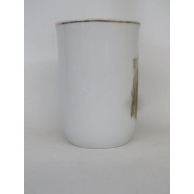 Vintage Enesco 1976 Woodland Haven Owl Coffee Tea Mug With Gold Rim 4695b For Sale - Image 10 of 10