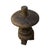 24" Distressed Stone Round Lotus Pattern Stack Lantern Display Art For Sale - Image 4 of 6
