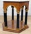 Vintage Neoclassical Marble Top Column Hexagon Side Table For Sale - Image 6 of 6