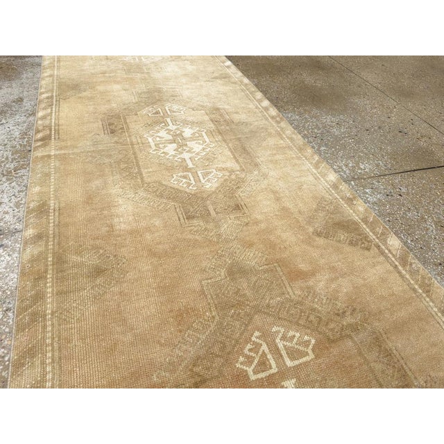 Mid 20th Century Galerie Shabab Collection Mid-20th Century Turkish Anatolian Runner For Sale - Image 5 of 10