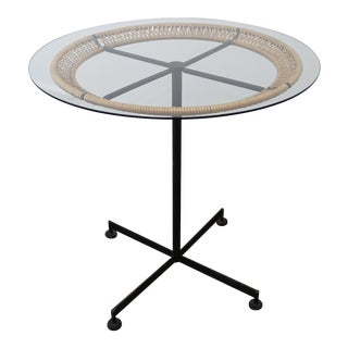 Boho Chic Bistro Table by Arthur Umanoff For Sale