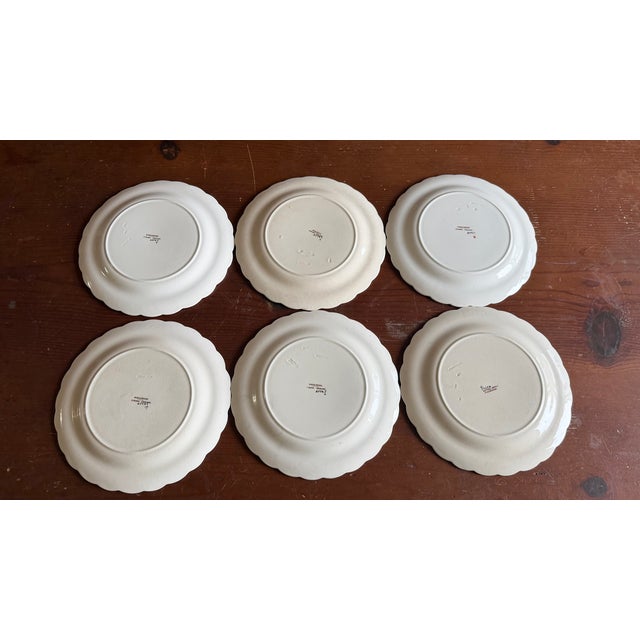 A Very Fine Set of 6 Wedgwood Equestrian and Fox Hunting Scene Plates, Circa 1920's For Sale - Image 13 of 17