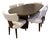 Rh / Restoration Hardware - Byron 84” Dining Table + 6 Padua Chairs - Brown Oak For Sale