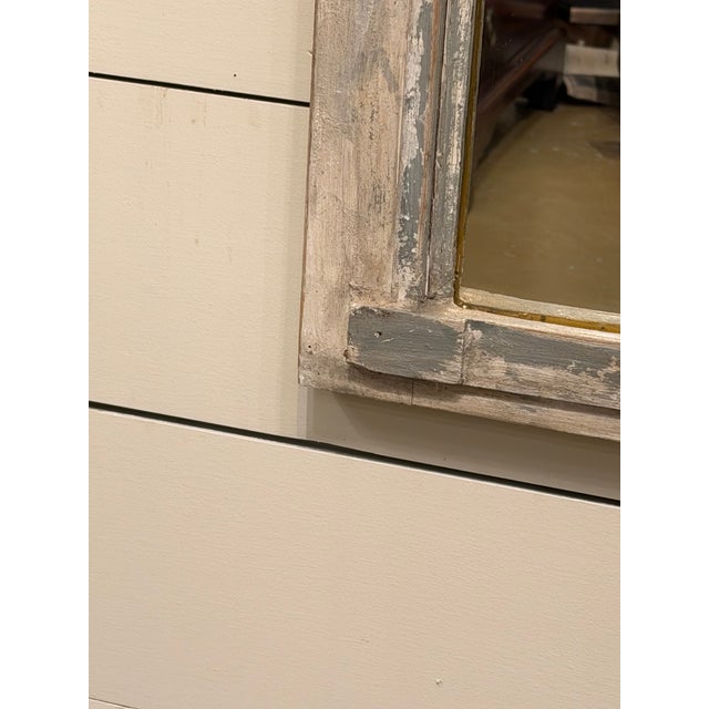 French Pair of Vintage Trumeau Mirrors For Sale - Image 3 of 13