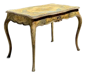 Vintage Italian Hand Painted Writing Desk