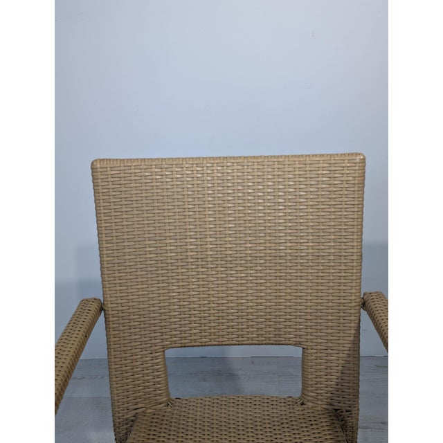Beige Technorattan Garden Chair from Moy, 2010s For Sale - Image 9 of 13