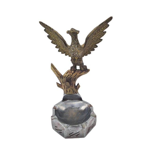 Large Vintage Decorative Ashtray, 1960s For Sale - Image 11 of 11