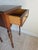Sheraton Style Mahogany One-Drawer Stand With Burlwood Drawer Front For Sale - Image 9 of 10