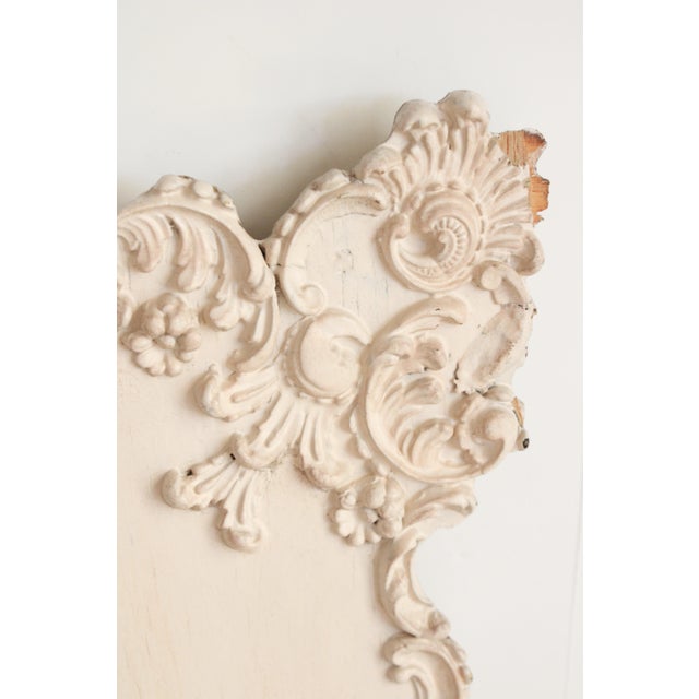 Victorian Early 20th Century French Style Rococo Beveled Wall Mirror For Sale - Image 3 of 7