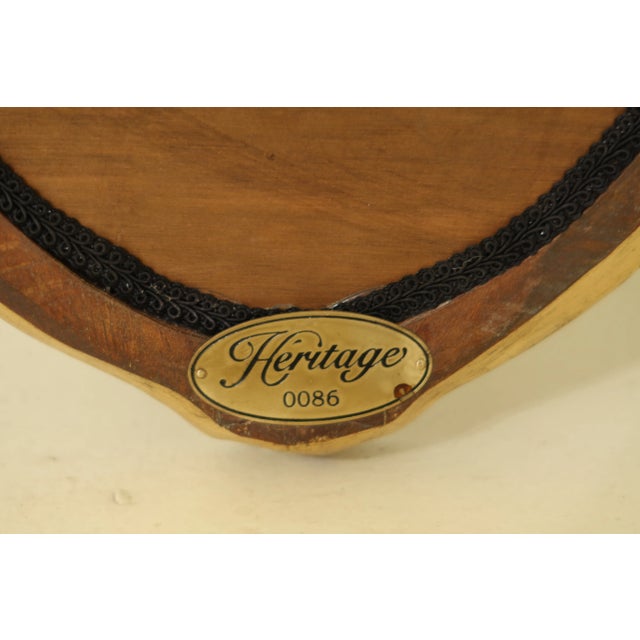 Gold Heritage Gold Gilt Decorative Wall Mirror For Sale - Image 8 of 9