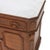 Victorian Carved Walnut & Burl Marble Top Commode C1890 For Sale - Image 4 of 18