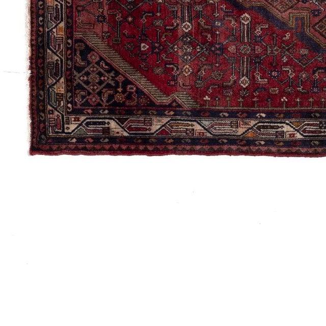 Asian Rug in Cotton and Wool For Sale - Image 3 of 6