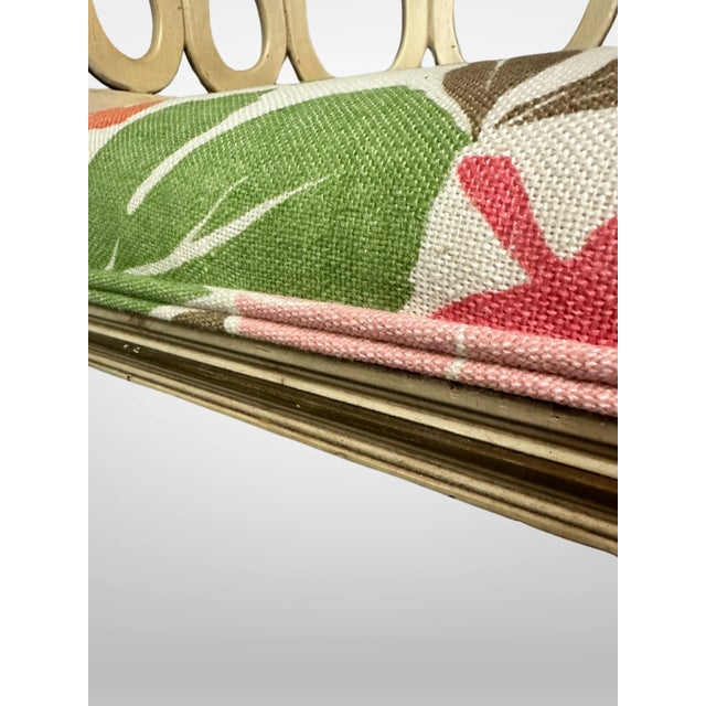 Neoclassical Style Pair of Loop Barrel Back Chairs Nina Campbell For Sale - Image 12 of 12