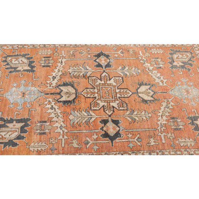 Antique Bakhshayesh Rug 5' x 6'4'' For Sale In New York - Image 6 of 11