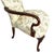 Pair of Georgian Revival Armchairs, Vintage Floral Upholstery For Sale - Image 4 of 18