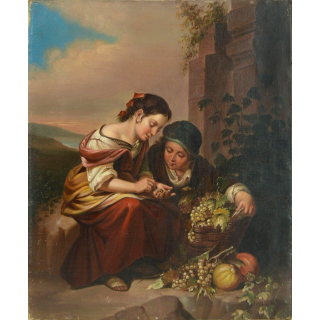 An impressive 19th-century copy of "The Little Fruit-Seller", after Bartolome Esteban Murillo (Spanish, 1617 - 1682), by...
