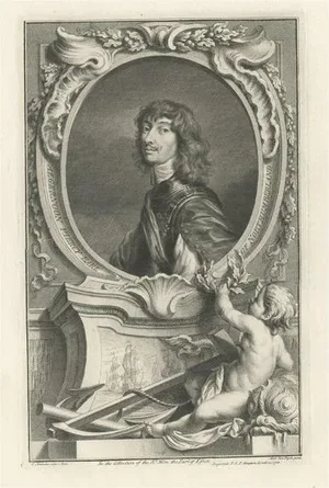 Portrait of Algernon Percy, Earl of Northumberland, Paper
