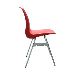 Vintage Stacking Chair from Lübke, 1970s For Sale