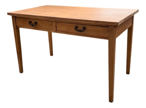 Oak Veneer Desk, 1950s