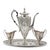 Sterling Silver Coffee or Tea Service from Spaulding & Co., 1890s, Set of 4 For Sale - Image 13 of 13