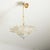 Vintage Murano Glass Palmette Suspension Light For Sale In Baton Rouge - Image 6 of 9