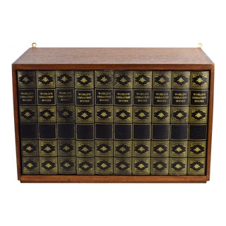 World’s Greatest Book Hidden Secret Bar Stealthy Prohibition Liquor Cabinet For Sale