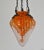 French Art Deco Pendant Light by Le Verre Francais Schneider - 1925 Cameo Lantern France For Sale - Image 11 of 15