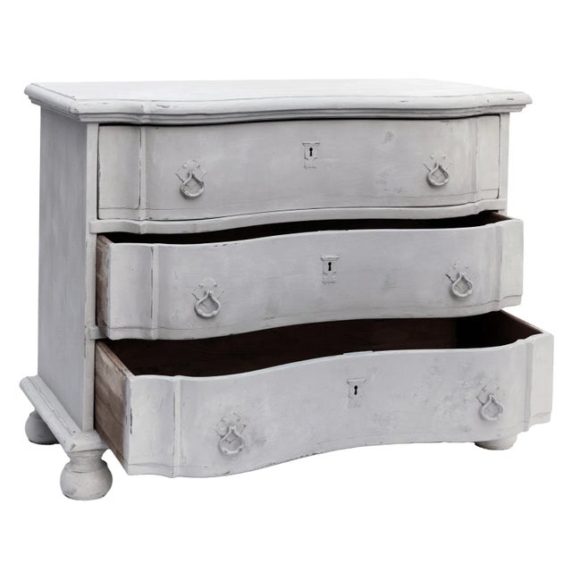 Rustic European Painted 19th Cen. Antique Dresser For Sale - Image 3 of 12